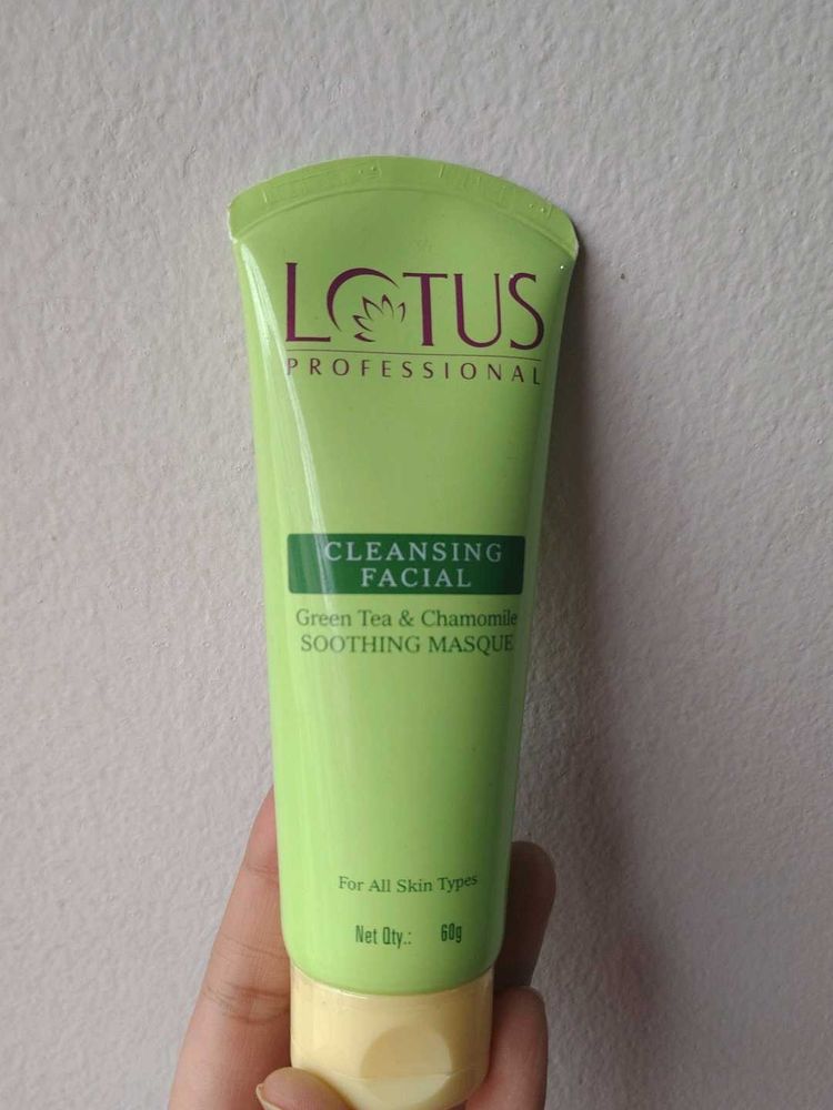 Lotus Cleansing Facial Masque
