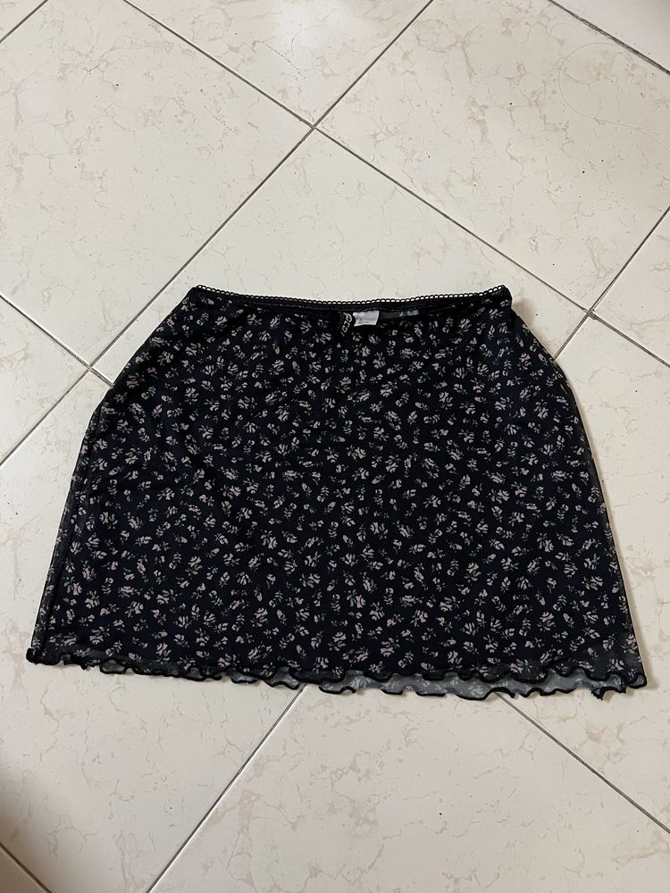 H&amp;M Printed Skirt