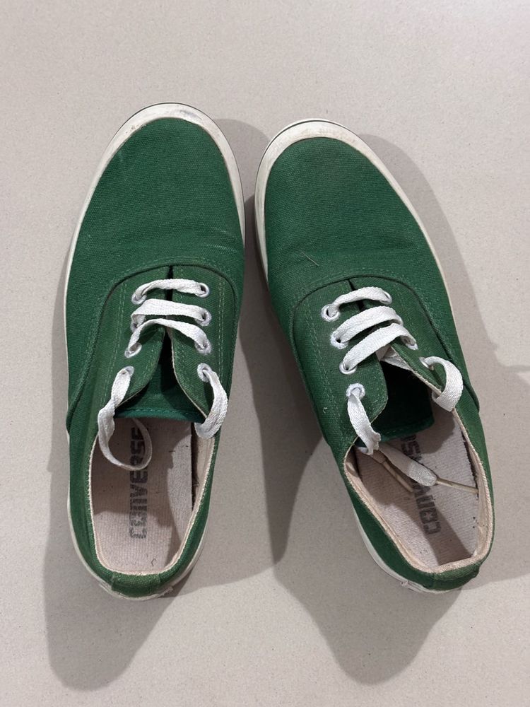 Converse Canvas Green OG Shoes