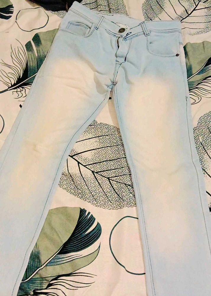 Light Wash Denim Jeans