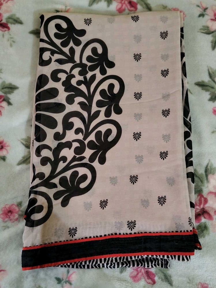 Elegant Printed Saree