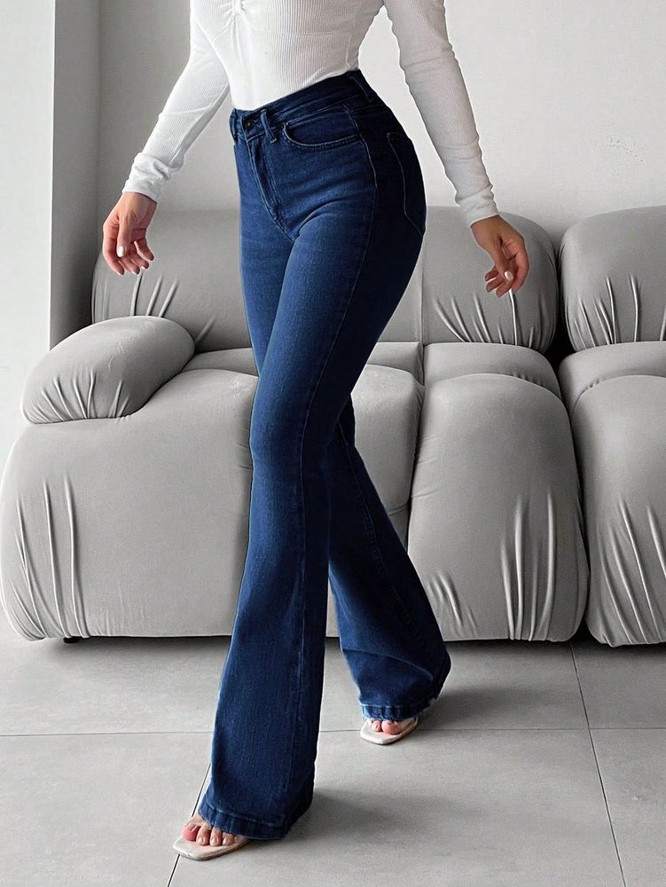 Blue Bootcut Denim
