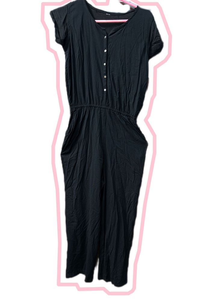 BLACK SYLISH JUMSUIT