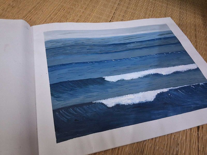 Ocean Wave Painting