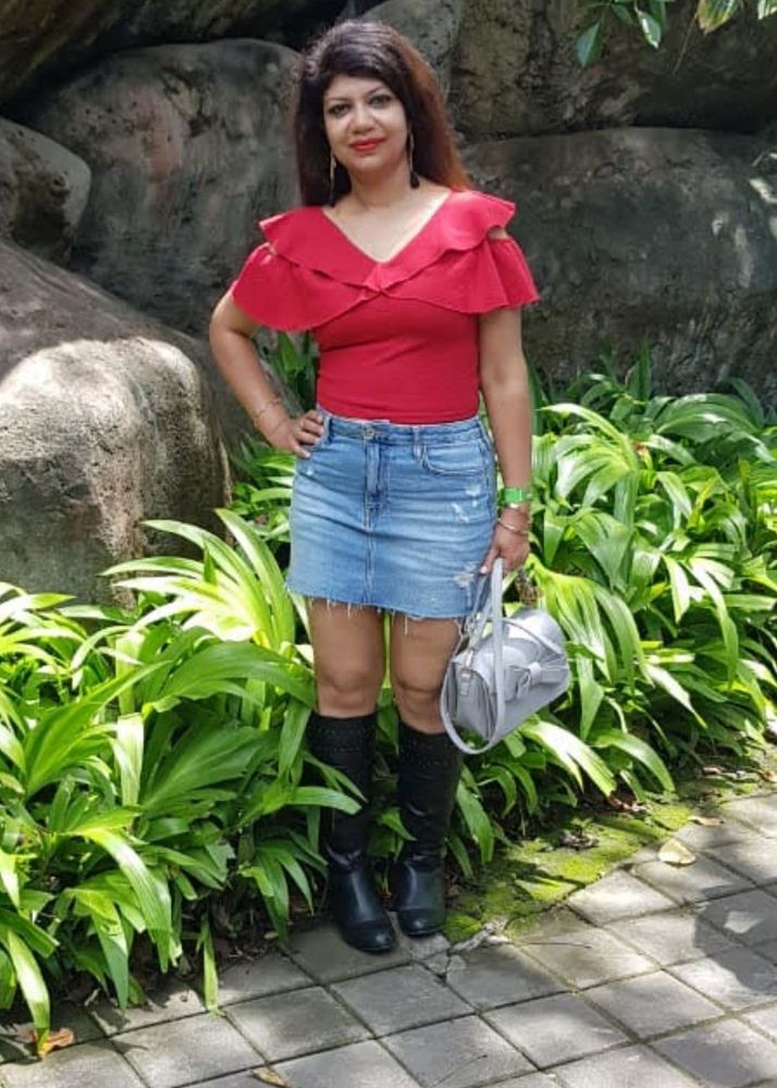 Red Crop Top By Ginger