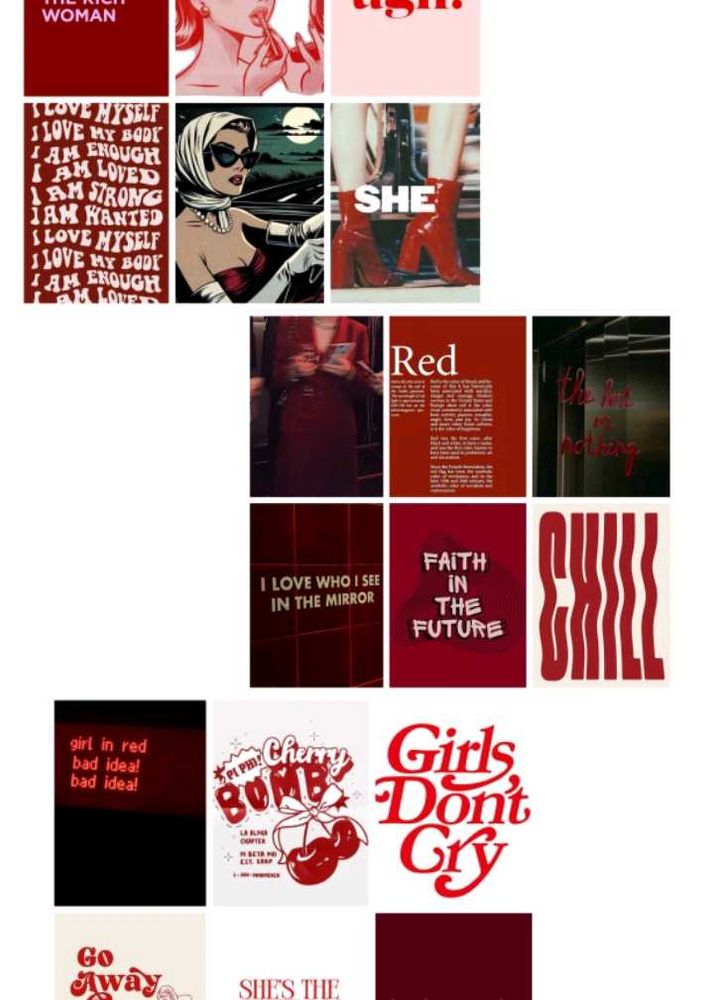 Motivational Baddie Wall Stickers