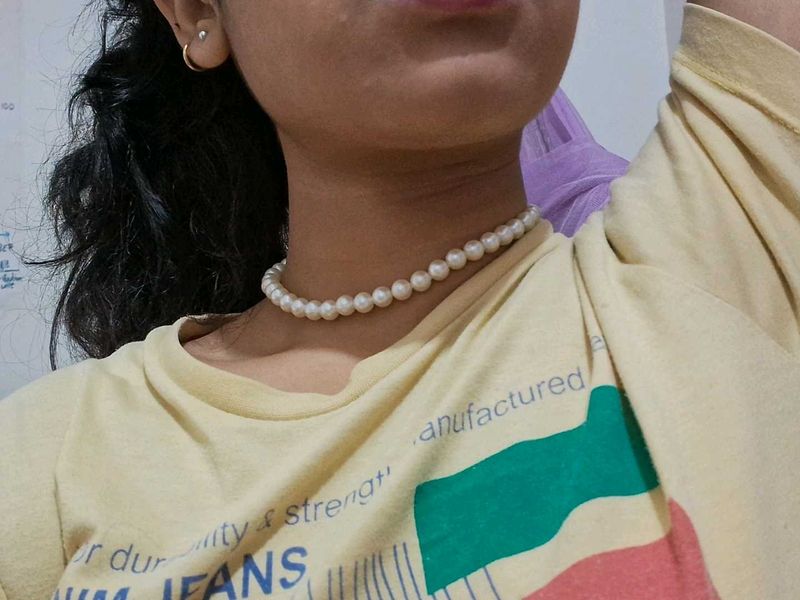 Pearl Choker Necklace