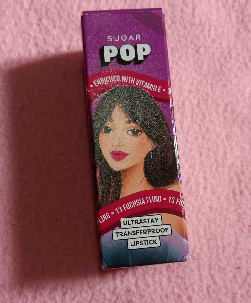 Sugar Pop Fuchsia Lipstick