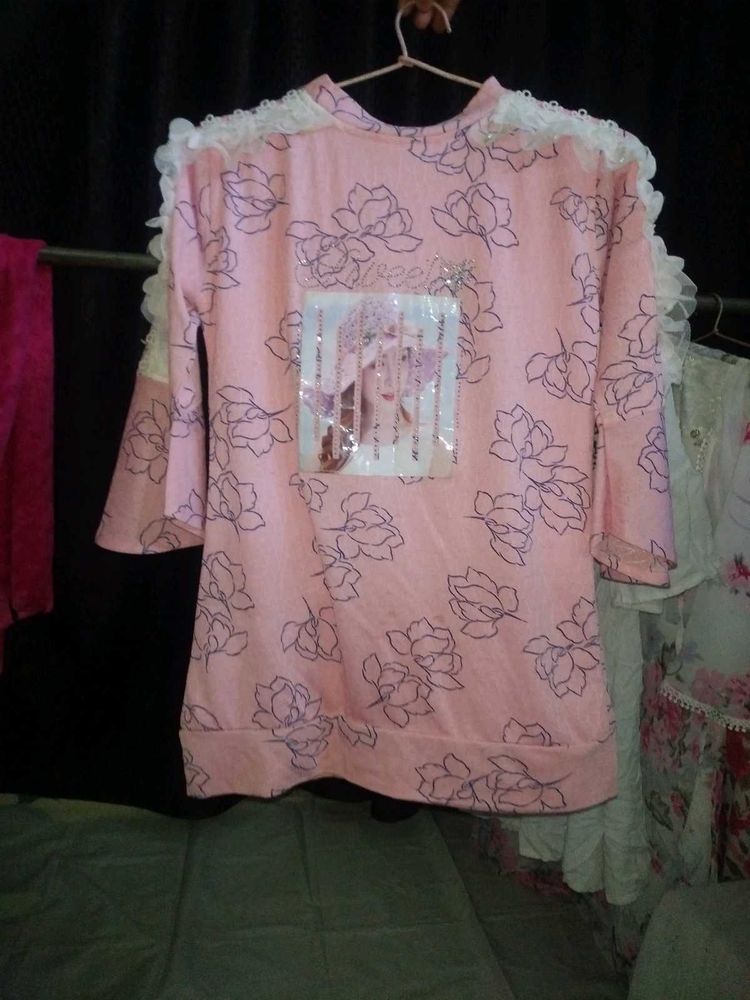 🌷Pink Floral Top