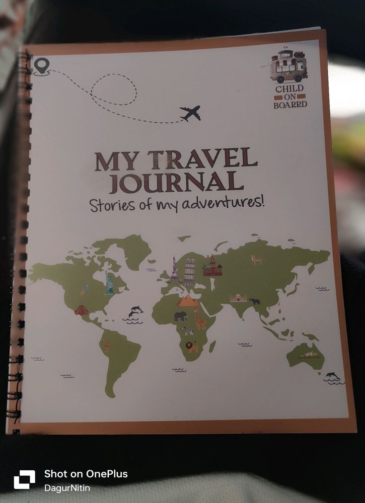 Child On Board - Journey Scarp Book