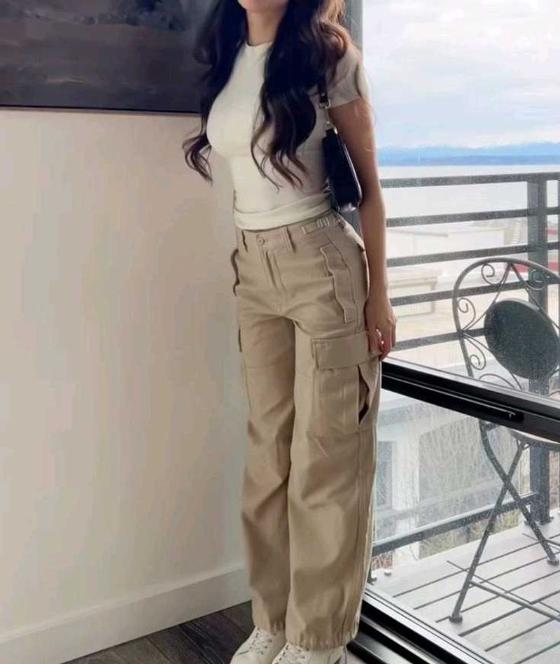 Khaki Cargo Pants