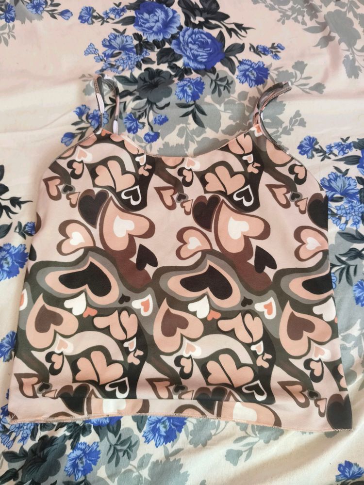 Beautiful Love Printed Top For Women