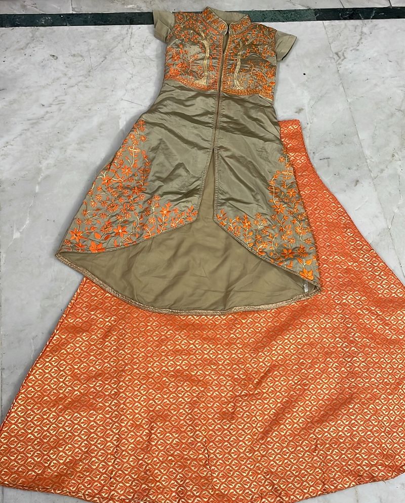 Skirt And Kurti Set