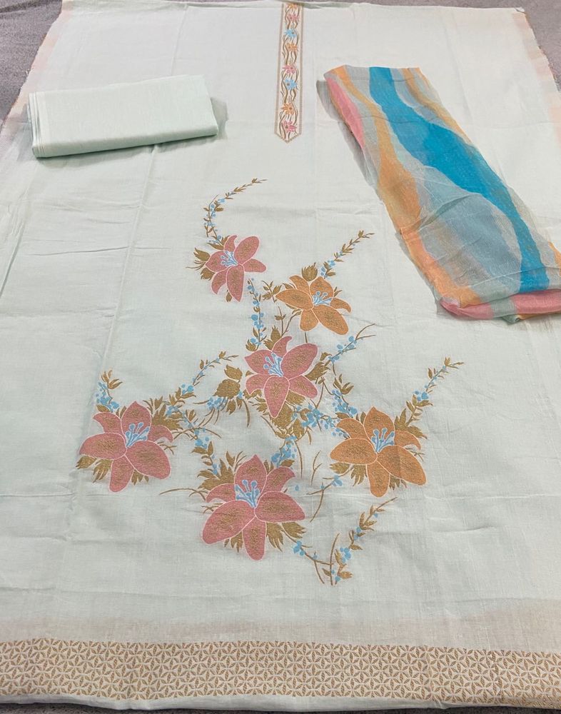 Kani Work Unstitched Suit