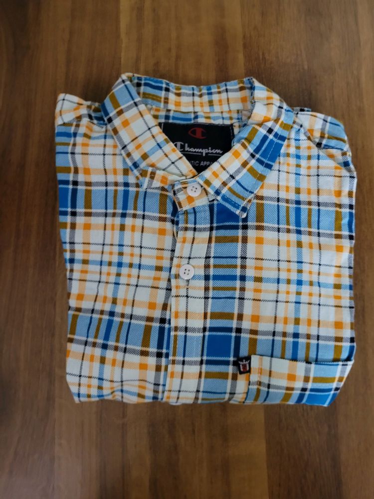 Men&#39;s 🚹 Casual Cotton Shirt 👚🎽Size M