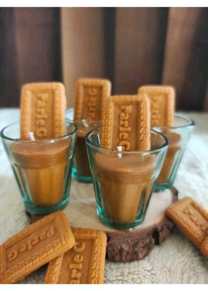 Parle-G Chai Candle