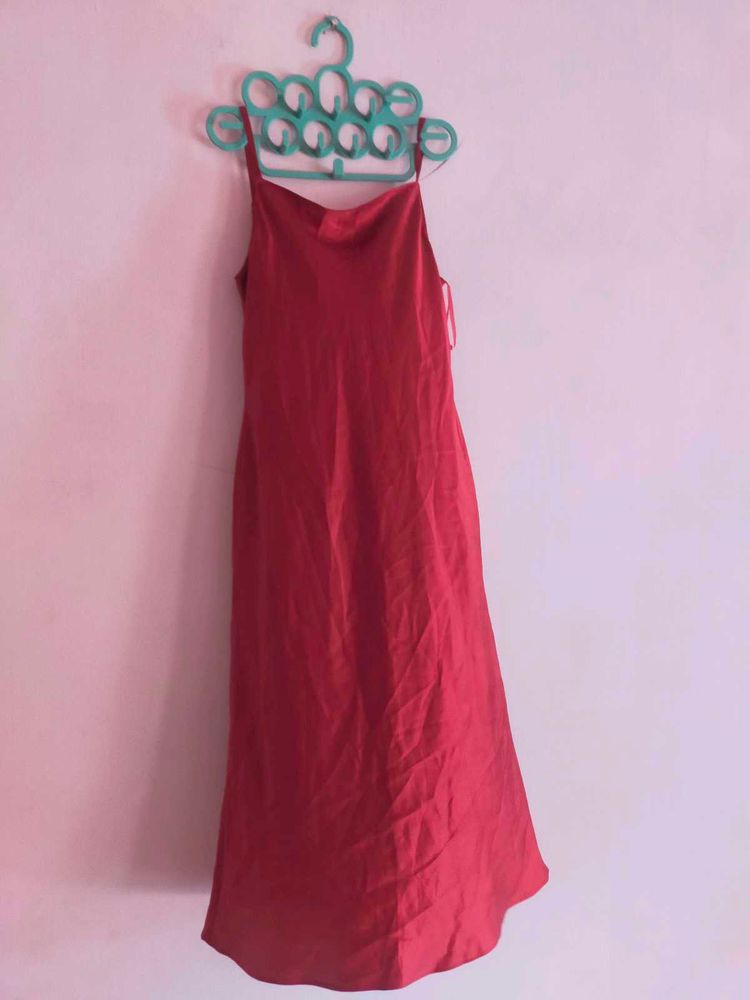 Satin Dress