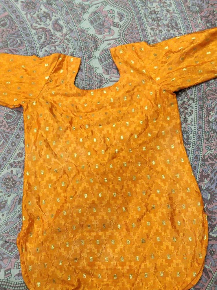 Orange Kurta