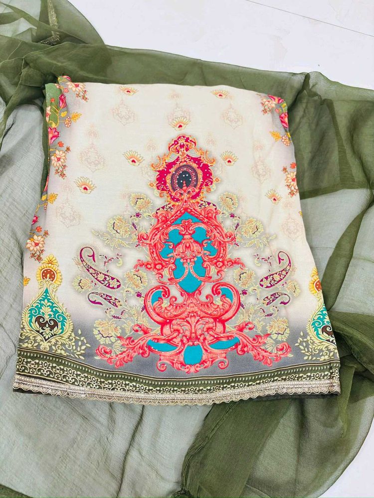 Printed Dress Material