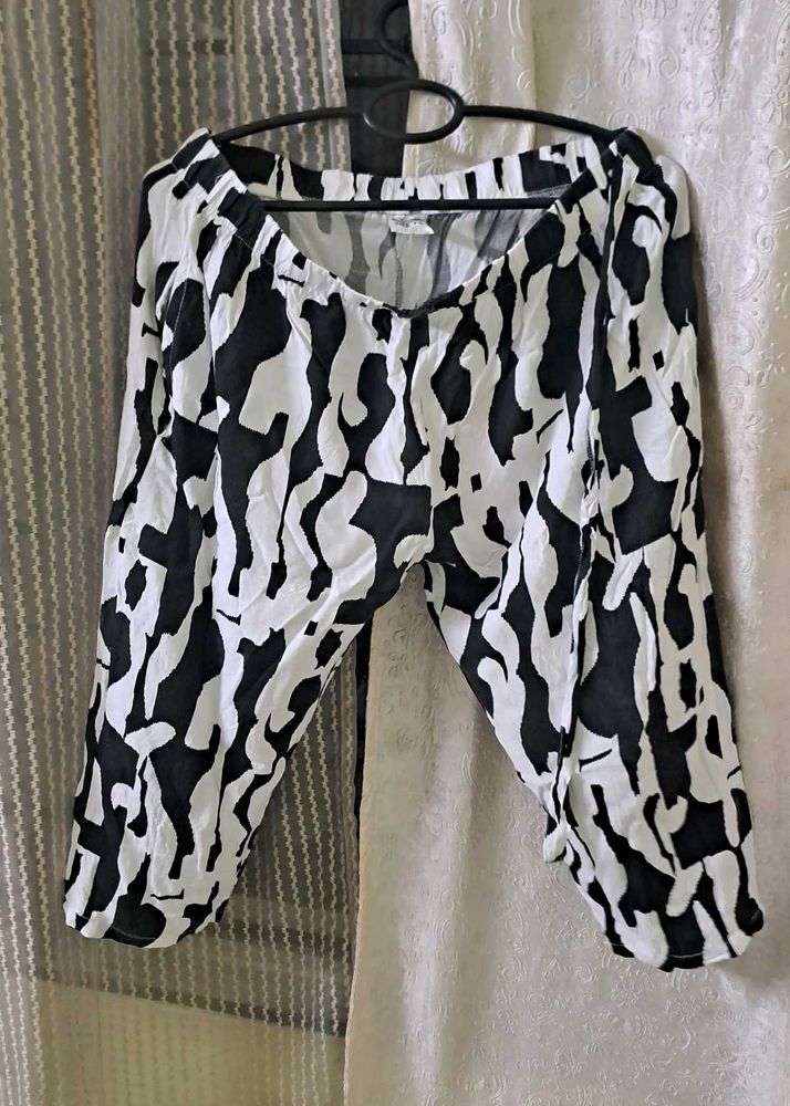 Patterned Pant