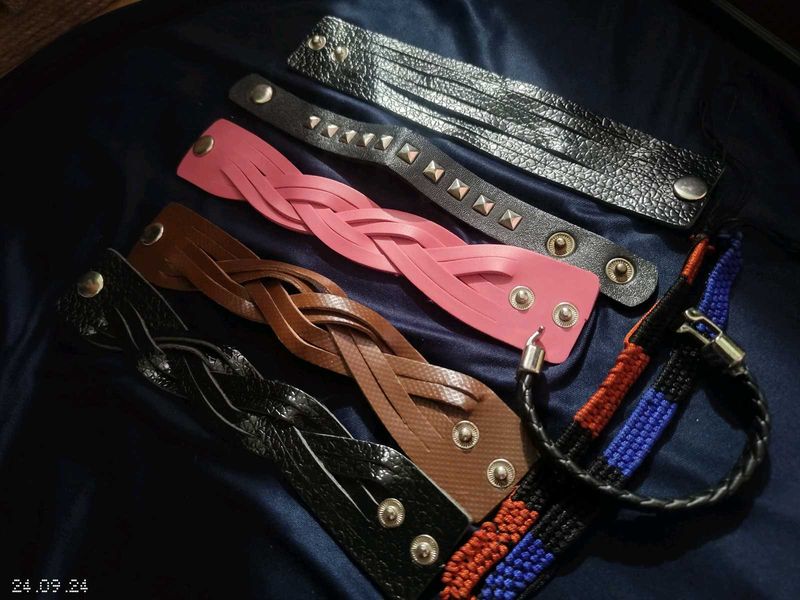 Leather Wrist Bands