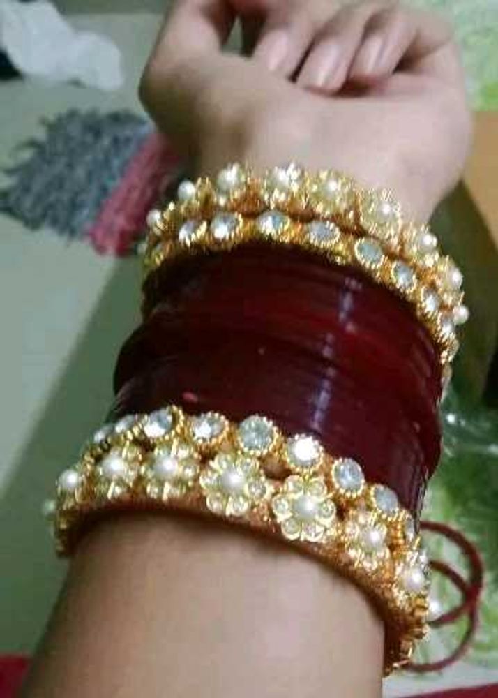 Elegant Bridal Chura Set