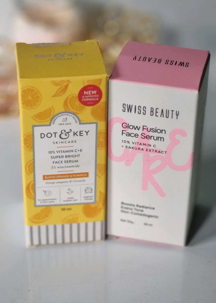 Dot &amp; Key and Swiss Beauty Serums