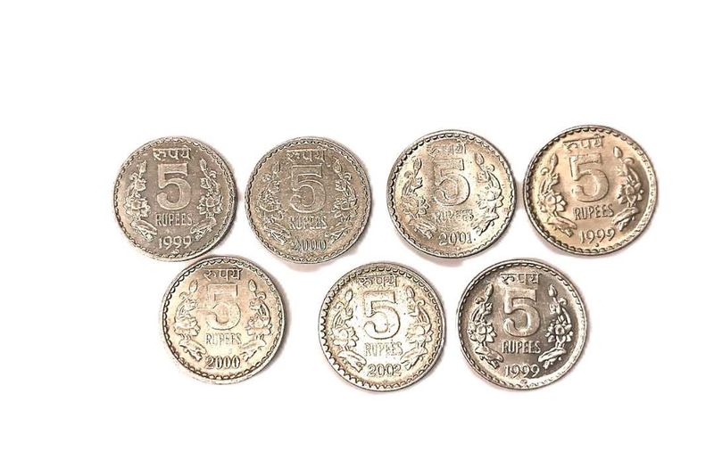 ✨₹5  Definitive Coins New Condition ✨