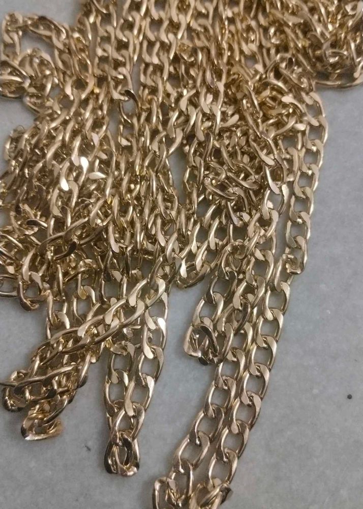 10 Mtr Chain Golden Colour