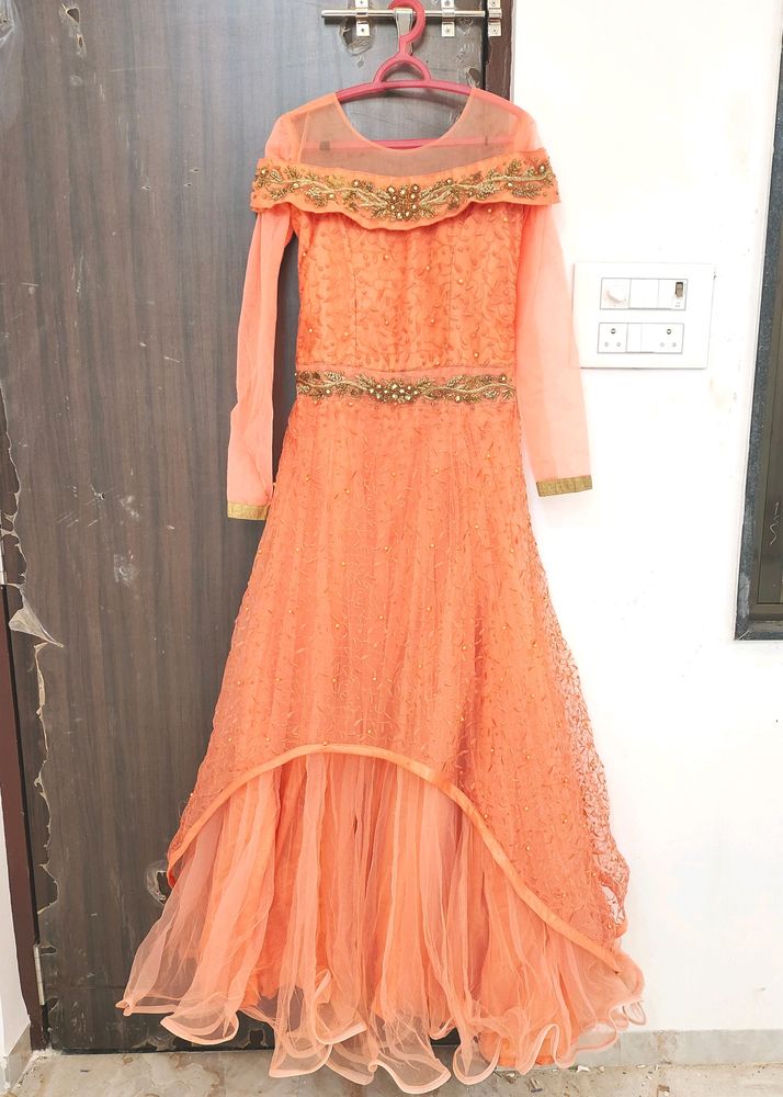 Party Wear Gown OFF SHOULDER STYLE