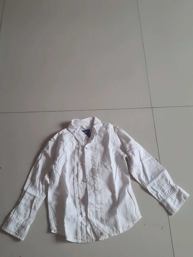 White Long Sleeve Shirt