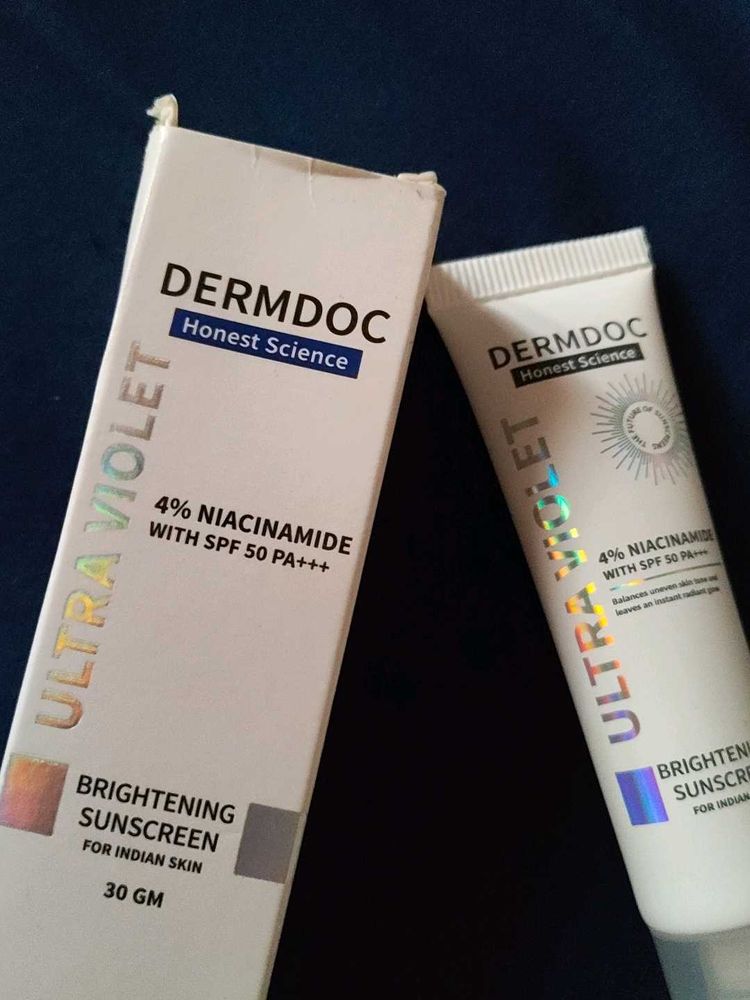 DermDoc Brightening Sunscreen SPF 50