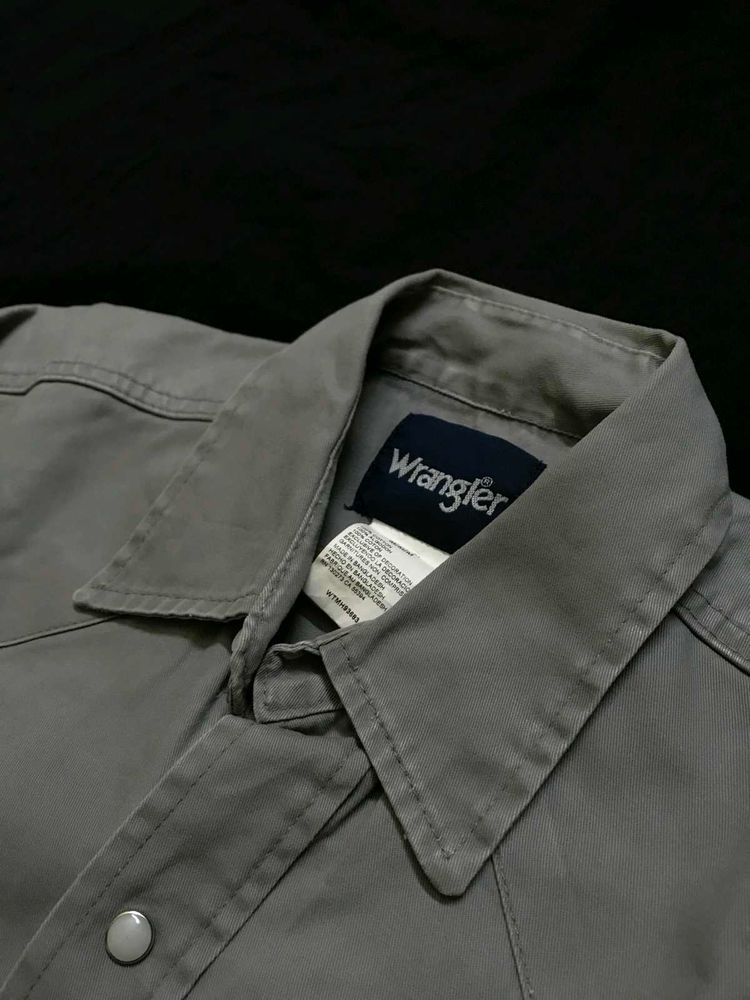 Wrangler Gray Western Shirt