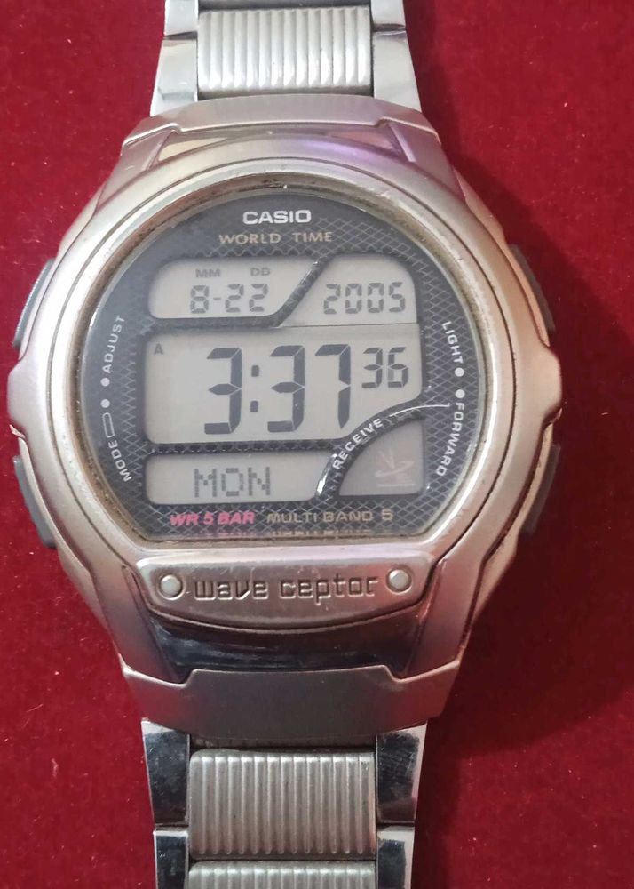 Casio World Time Watch ( Fixed Price)