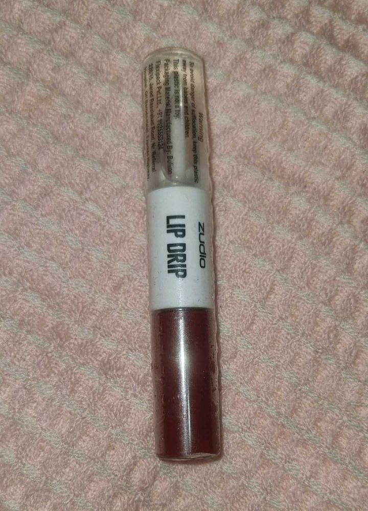 Zudio Pretty RED 2 In 1 Matte Lipstick nd Lipgloss
