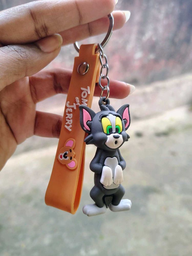 Tom and Jerry Keychain
