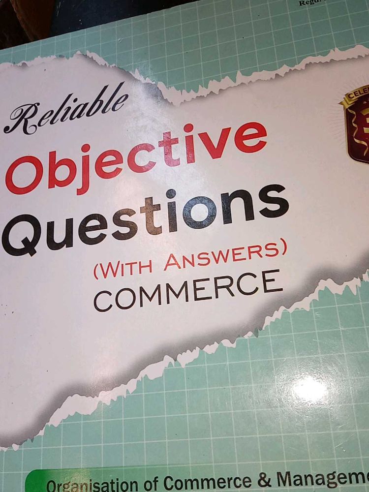 Reliable Objective question With answer commerce