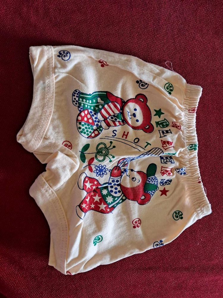 cute Bear Print 5 Shorts