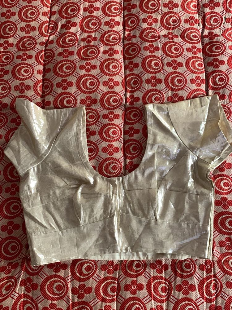 Silver Blouse For Sale