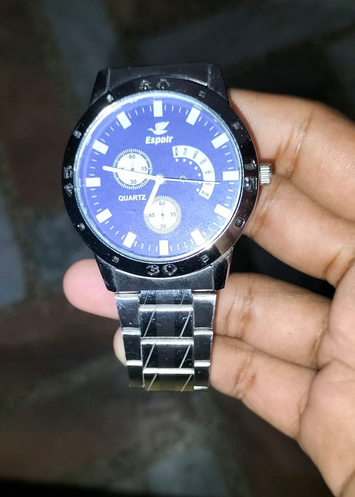 Stainless Steel Male Watch