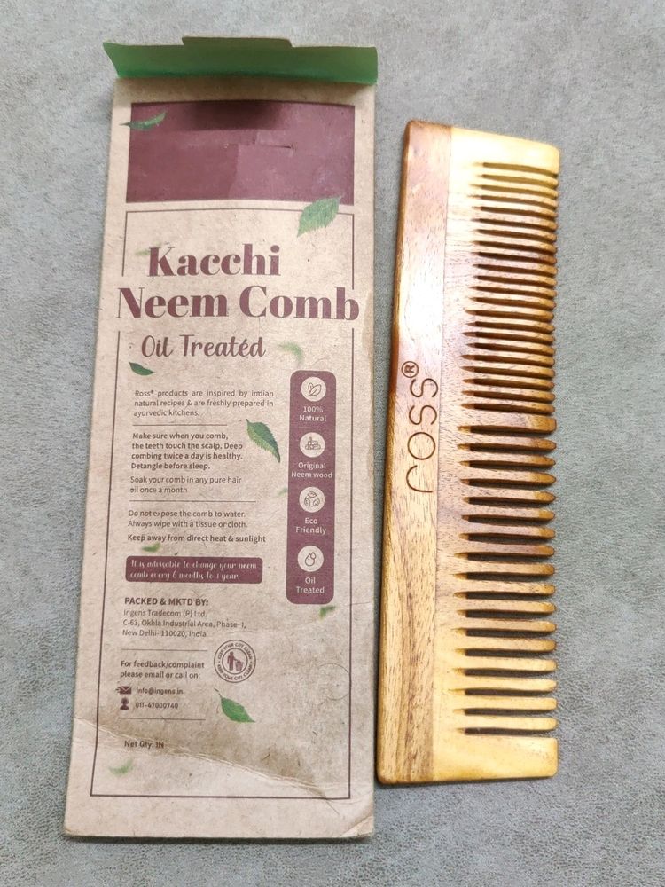 Neem Wooden Comb