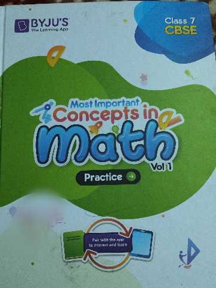 Class 7 CBSE Math and science book