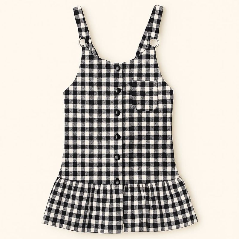 Girls&#39; Checkered Dress