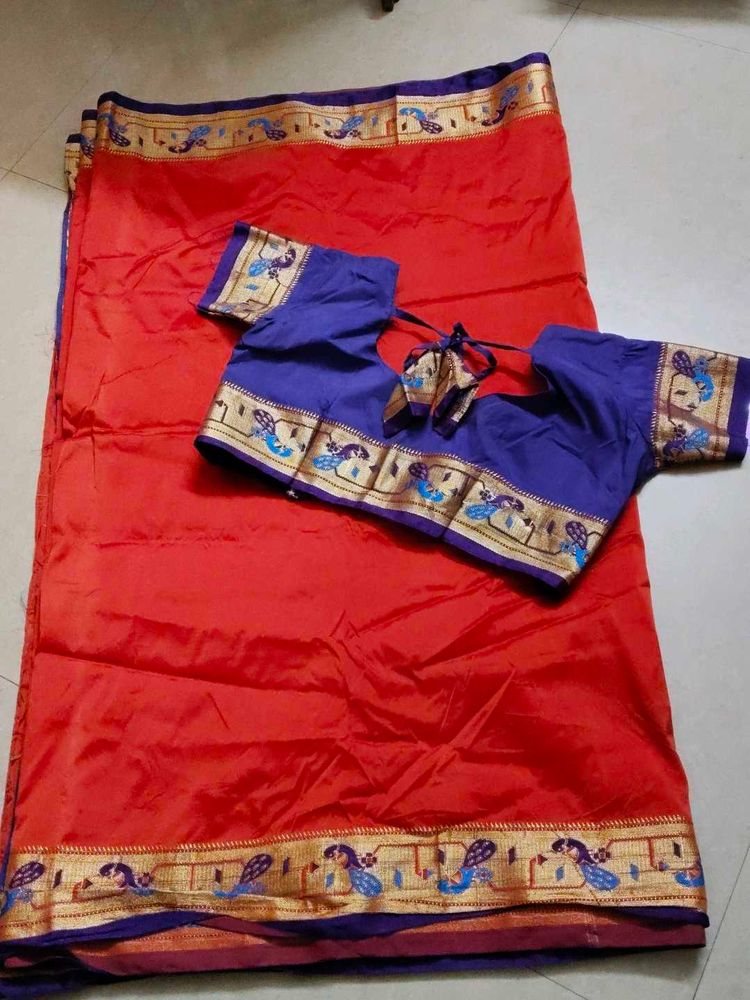 Paithani Saree with Blouse