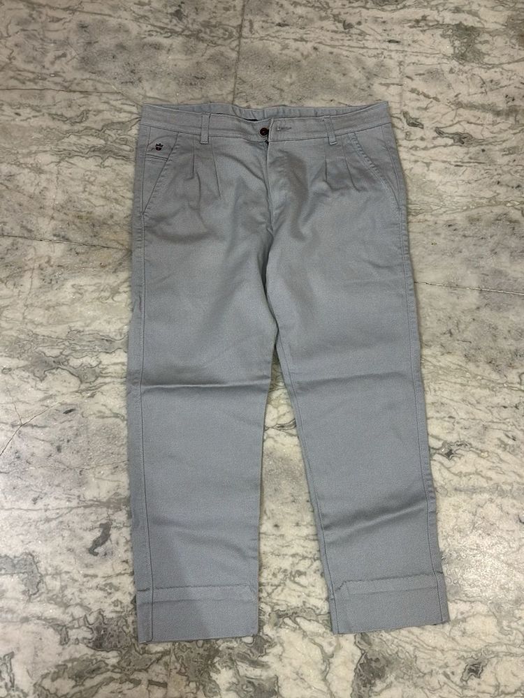 Grey Casual Pants