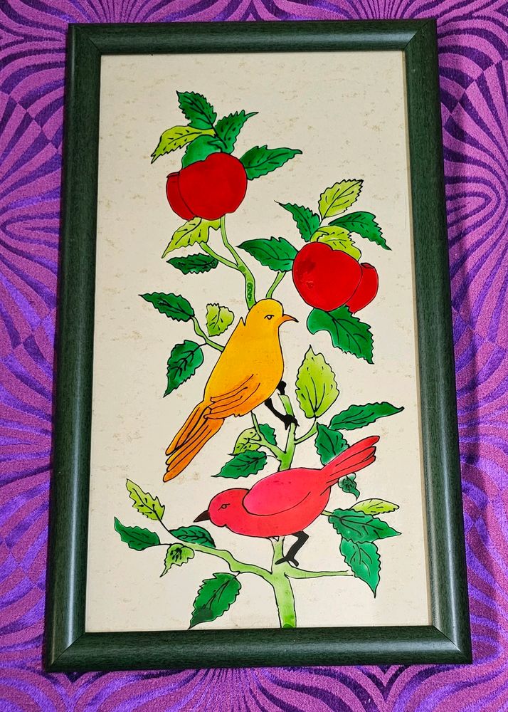 Glass Painting With Premium Quality Frame