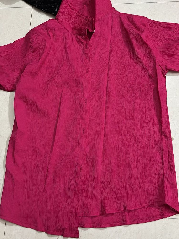 Pink shirt