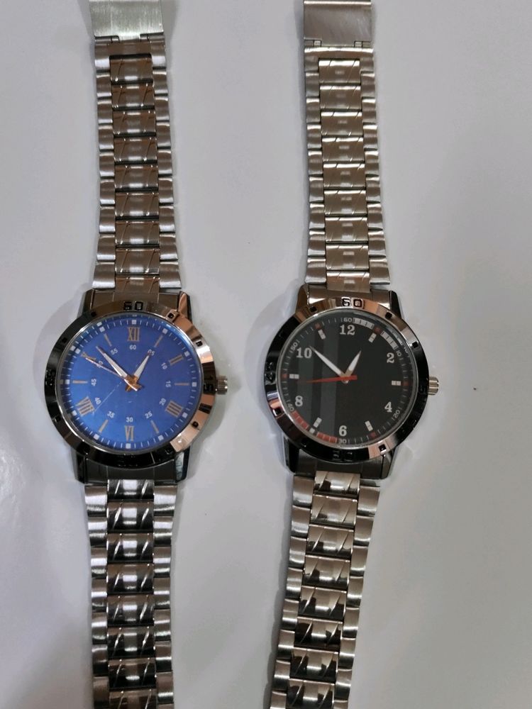 2 Pis Chain Belt Watch