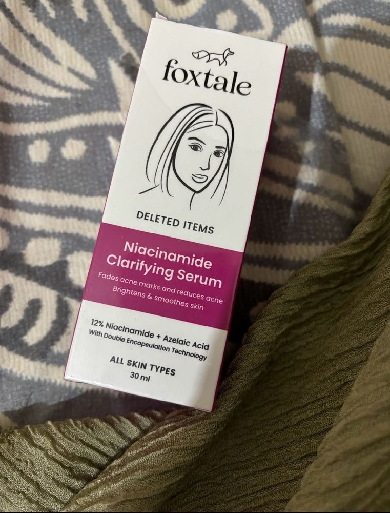 Foxtale Serum And Moisturizer