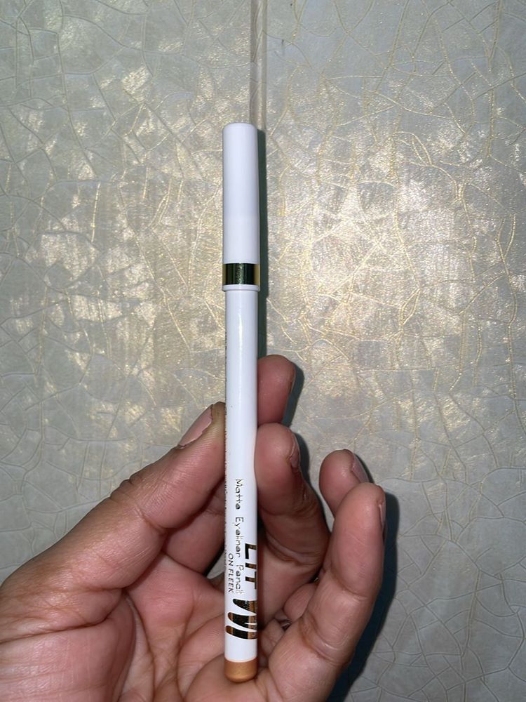 Golden Matte Eyeliner Pencil